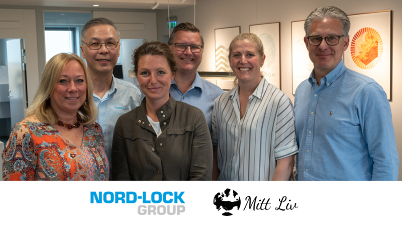  Nord-Lock Group och Mitt Liv inleder långsiktigt samarbete för en arbetsmarknad som uppskattar mångfald